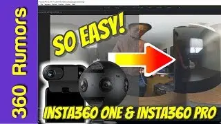 SUPER EASY Insta360 ONE and Insta360 Pro log mode tutorial - how to grade log mode video in Premiere