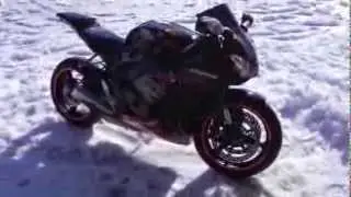 Honda CBR-1000RR 2008 Версия для американского рынка Обзор 360 градусов