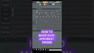 HOW TO MAKE AFROBEAT DRUMS IN FL 20 