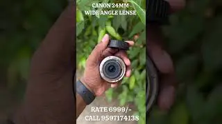 CANON 24MM WIDE ANGLE LENS |AVAILABLE AT MUTHUKUMARAN CAMERAS 