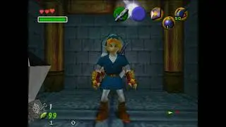 Water Temple - Dragon Head Room Key Spell Dive