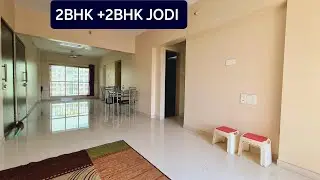 4.50 CRORE 2BHK + 2BHK JODI KABRA PARADISE, DN NAGAR, ANDHERI WEST