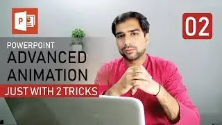 PowerPoint animation Text Effects - Motion Graphics - Minimalist Typography Title Animation