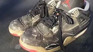 Jordan Bred 4 Restoration