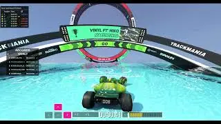 The perfect overwall in Trackmania to beat Wirtual
