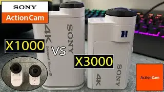 Какая экшен камера Sony лучше? x1000 против x3000 в 2021 году