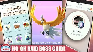 THE SHINY *HO-OH* COUNTER GUIDE! 100 IVs, MOVESET & WEAKNESS - FIRE FLYING LEGENDARY | Pokémon Go