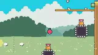 Dadish 2 World 2 HERBEJO MEADOW Level 18 Gameplay