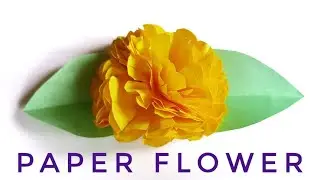 Paper Flower Simple Craft  | Simple paper art for kids | Origami flower | simple Paper craft