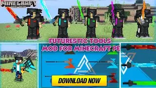 Futurestic Tools Mod for Minecraft PE || Download Now!!!!