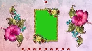 No copyright Top Class Animated Frame Green Screen HD Video Background 2022 For Video Editing 601