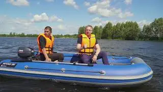 Обзор и тест-драйв лодки Bering (Беринг) 380