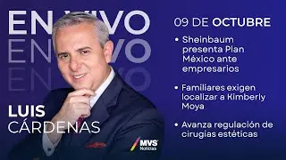 BAJAN 32% los HOMICIDIOS en sexenio de SHEINBAUM | 09 de Octubre | Luis Cárdenas EN VIVO