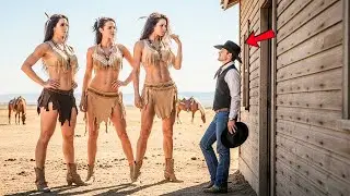 “You Will Sleep With Me Tonight,”—Three Giant Apache Sisters Told the Lone Farmer|Wild West Stories