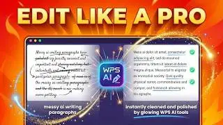 How to Use WPS AI for Writing & Editing Documents (Beginner Guide)