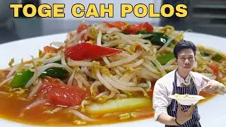 Cara memasak toge cah polos, resep restoran | ala nanang kitchen
