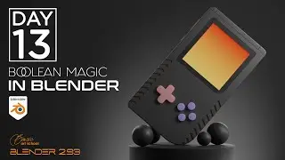 BOOLEAN MODIFIER IN BLENDER | BLENDER BOOLEAN TUTORIAL