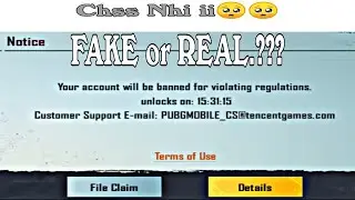 PUBG MOBILE ACCOUNT UNBAN REALLY? || TRICK HOW IS WORK || REAL or FAKE  PUBG MOBILE.