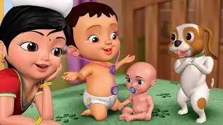Chitti Aduttidane Doctor Doctor - Playing with Toys | Kannada Rhymes & Kids Cartoons | Infobells