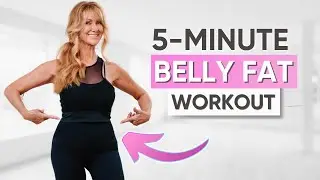 5 Minute Belly Fat Workout [Fast And Effective]