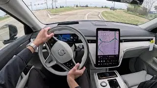 2025 Volvo EX90 Twin Motor Electric Plus - POV Test Drive