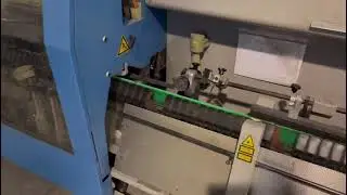 Muller Martini Bravo Plus Amrys saddle stitcher in production