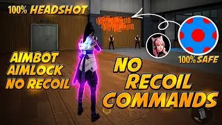 ✅ Set Edit No Recoil Commands 💯 | sensibilidade free fire 🇧🇷 | set edit free fire | Aimbot+Aimlock |