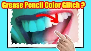 Blender 2.93 Scene Background Color Fix -  Grease Pencil Quick Tip