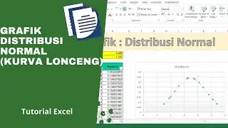 Cara Membuat Grafik Distribusi Normal di Excel