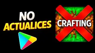 NO ACTUALICES CRAFTING AND BUILDING!!!!! NOOOOO