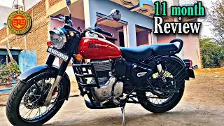 Classic 350 after 11 month complete review मुझे इस बाइक में क्या अच्छा लगा और क्या सही Royal Enfield