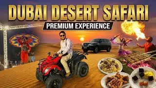 DUBAI DESERT SAFARI ! 🇦🇪 | ATV, Dune Bashing, Fire Show & Premium BBQ Dinner