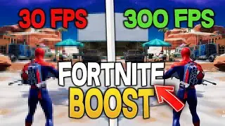 TUTO : BOOSTER SES FPS SUR FORTNITE S2 : EN 2022 - BOOST FPS/PC