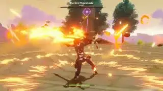 Just Defeating Electro Hypostasis || Genshin Impact