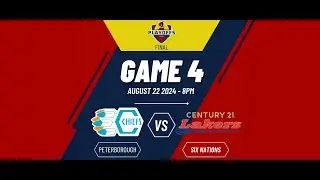 MSL FINAL | GAME 4 | Six Nations Chiefs vs Peterborough Lakers | Aug 22 2024