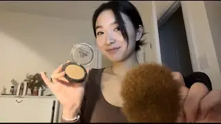 doing ur makeup for a holiday party || no talking, fast, tapping