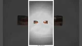Is it possible to shoot a bullet into a bullet? (🎥 - @BallisticHighSpeed)