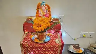 Ganpati Bappa Morya Aarti 🙏🕉️💐 #ganeshutsav2024 #ganpatibappa #livestream