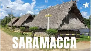Driving Paramaribo to Saramacca Suriname