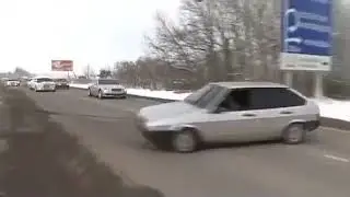 Сумашедшии водитель