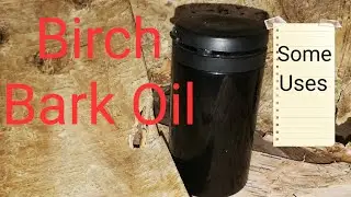 Uses for Birch oil. Natural resources