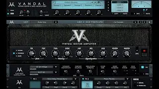 vst plugin de guitarra vandal virtual  amp sim