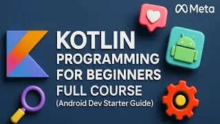 Kotlin Programming for Beginners – Full Course by Meta (Android Dev Starter Guide)