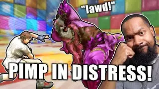 Lil Majin Armor King fights SagieBob! PIMP DOWN!