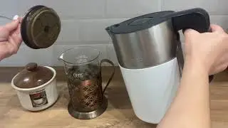 Учимся заваривать кофе в френч-прессе.