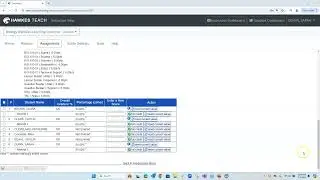 Edit Scores by Assignment