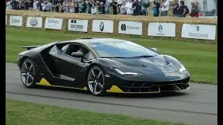 Lamborghini CENTENARIO Hillclimb @ Goodwood FOS