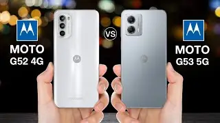 Moto G52 Vs Moto G53 5G - Full Comparison ⚡