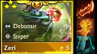 STRONGEST 5-COST IS VIP ZERI! 3-STAR REKT OTHER 5-COST 3-STARS?! | TFT Set 6.5