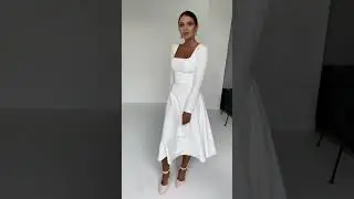 white dress